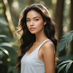 Fototapeta premium Portrayals of natural beauty at its most authentic