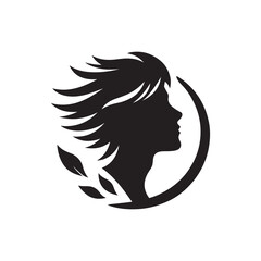 youth empowerment vector silhouette clip art logo design