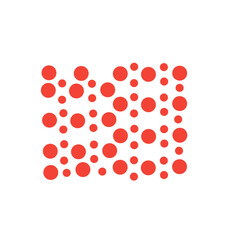 red circle pattern