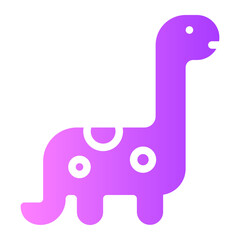 dinosaur gradient icon