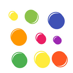 colorful circle pattern design