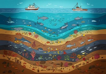 Marine Biology Section View