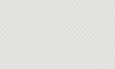 Fototapeta premium 横に広い白い線のモロッカン模様のシックなグレーの壁紙