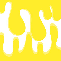 yellow paint splashes