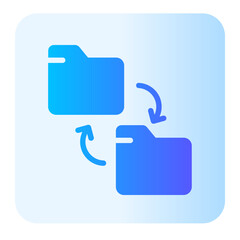 folder gradient icon