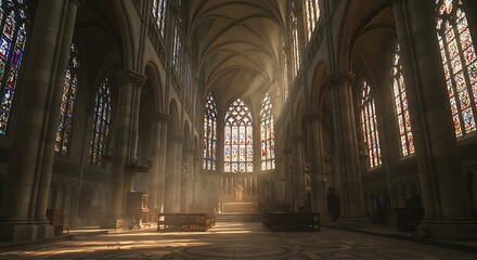 Sacred spaces (inside temples, cathedrals, churches)