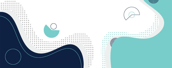 Abstract background liquid organic forms dynamic waves and circles, lines on white background. Vector illustration