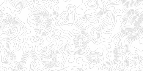 Abstract minimal The patter discovery vector topo map creative discovery White wave grid stripe line map topography. vector geographic contour mounted map background.	