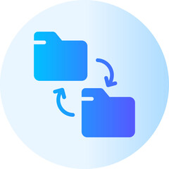 folder gradient icon