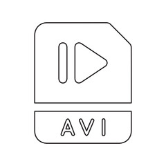 avi line icon