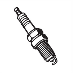 electric plug isolated on white background