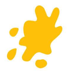 Obraz premium orange splash vector