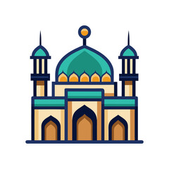 mosque-icon-on-white-background.eps