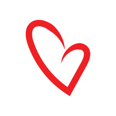 Red Heart Icon: A simple yet expressive red heart icon, perfect for conveying love, affection, or Valentine's Day themes.  The bold design is versatile for various applications.