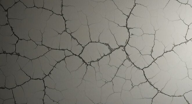 Intricate Cracked Wall Texture A High-Resolution Background Image