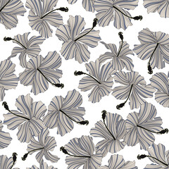 Abstract floral pattern perfect for textile design,