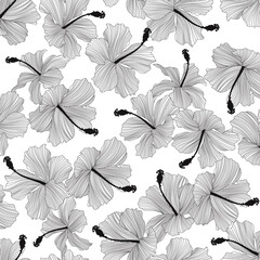 Abstract floral pattern perfect for textile design,