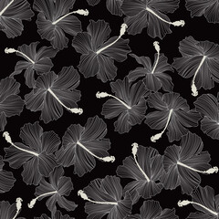 Abstract floral pattern perfect for textile design,