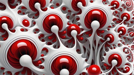 red abstract background