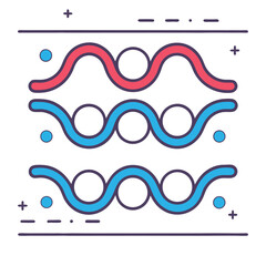 vector set of abstract colorful background