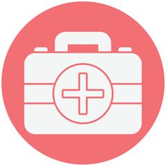 Emergency aid :Vector Icon which can easily modify or edit