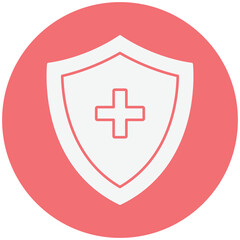 Health insurance :Vector Icon which can easily modify or edit