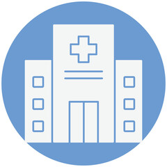 Obraz premium Hospital :Vector Icon which can easily modify or edit