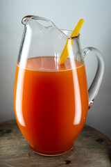 Papaya water in a Jar