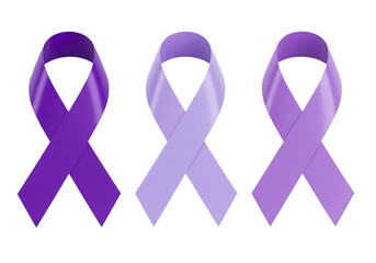 Domestic Violence and Cancer Awareness Ribbons



