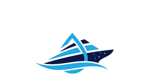 sailing ship isolated on white