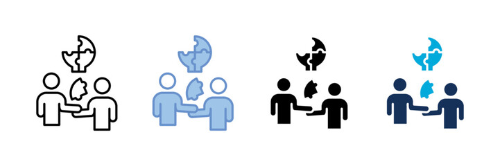 Collaborative Solution Icon
