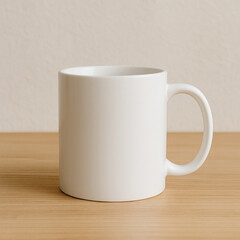 Fototapeta premium empty white cup