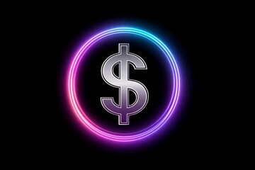 A downward gradient with a faded dollar symbol