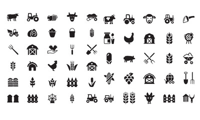 Farming and Agriculture Icons
