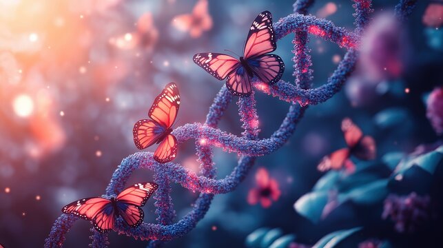 DNA Helix Transforms to Life Forms: Evolution's Journey