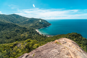 Fototapeta premium Sea view from the island,Bottle Beach Viewpoint, Koh Phangan
