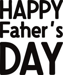 Happy father's day typography design, father's day t shirt