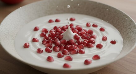 Creamy Pomegranate Delight: A Culinary Masterpiece