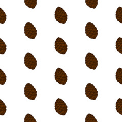 Pine Nut Doodle Pattern background. Pine Nut pattern Background.  doodle pine pattern background.