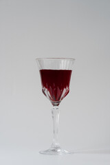 glass of red wine