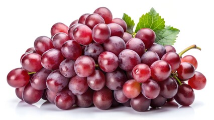 bunch of red grapes