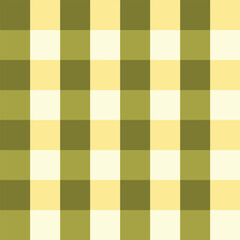 Bright yellow and green Gingham Seamless Pattern, yellow and green Gingham Checkered Pattern, Cheerful seamless gingham checkered pattern in green, yellow  and cream tones. Perfect for summer textiles