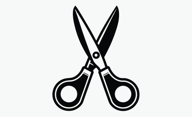 Scissor Silhouette Vector Icon