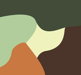 hand holding a green leaf for background