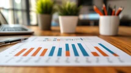 A close-up of a stock chart with a focus on significant peaks and troughs, with financial data and technical indicators displayed in a clean, modern workspace.