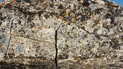Stone Texture Old Weathered Surface Rough Detail Closeup Natural Gray Macro Pattern