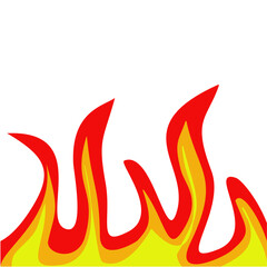 Fire abstract icon