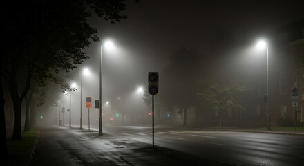 street in the city,night, road, city, street, traffic, light, car, cars, lights, urban, dark, highway, speed, evening, motion, fog, travel, 