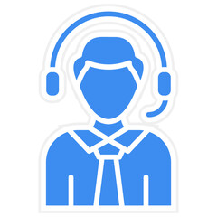 Obraz premium Customer Icon Style