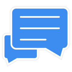 Obraz premium Message Icon Style